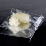crack cocaine rocks in a small clear bag