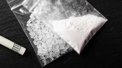 bags of drugs meth or cocaine - Cocaine Vs. Meth | What's The Difference?