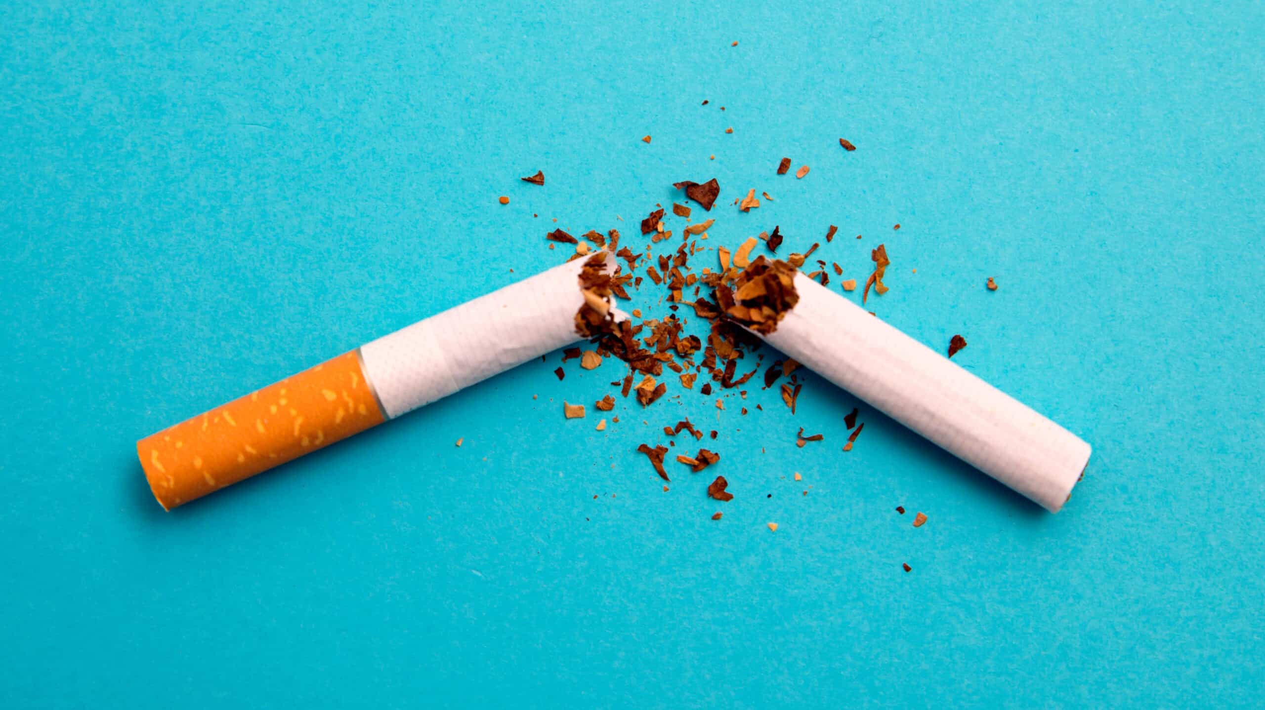 A broken cigarette - How To Quit Smoking Or Vaping In Recovery